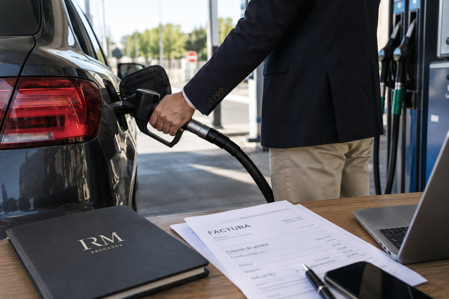 IVA DEDUCIBLE EN COCHES: EL 50% DEL VEHÍCULO NO DECIDE EL IVA DEL COMBUSTIBLE